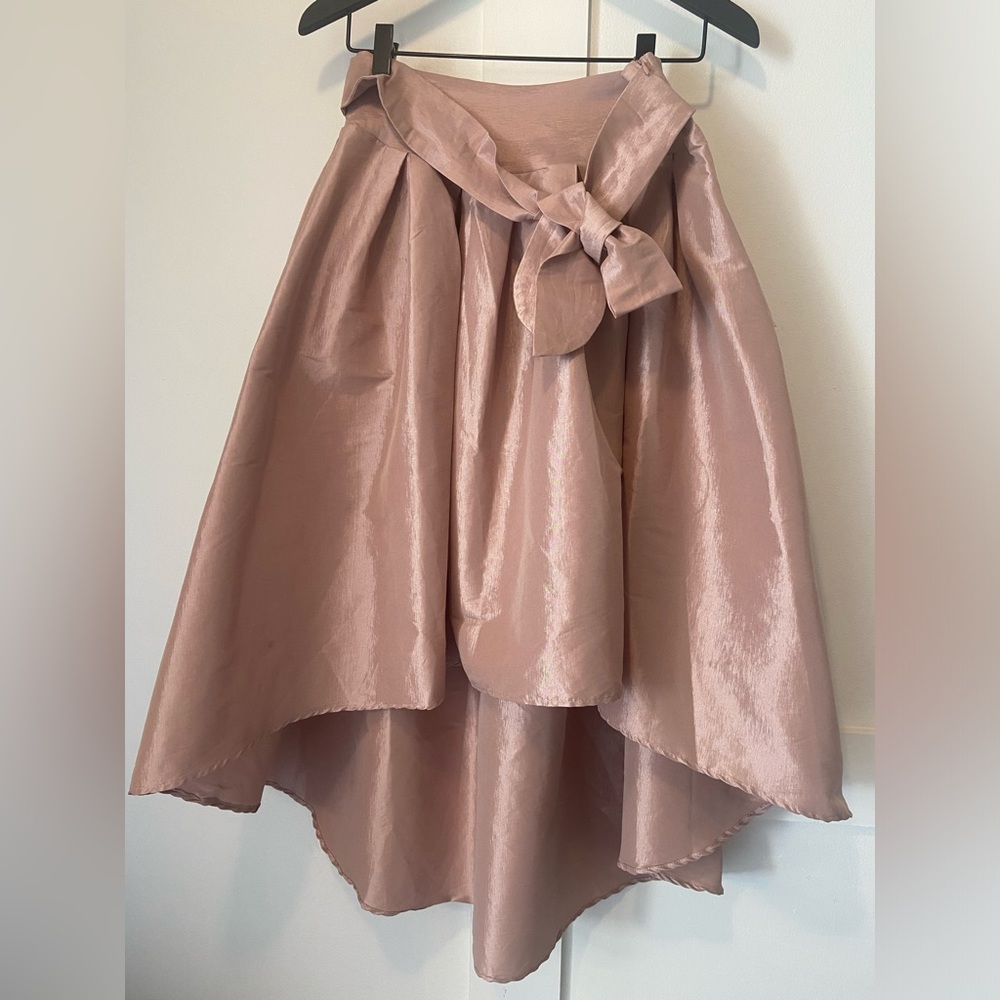 Chelsea honey taffeta skirt - Picture 3 of 10